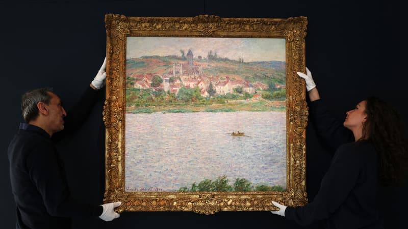 Un tableau de Monet vendu 10,2 millions d'euros aux enchères, un record pour le peintre en France