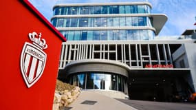 Une photo du siège de l'AS Monaco, en janvier 2022