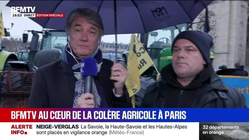 Marshall Truchot : BFMTV au cœur de la colère agricole - 08/01