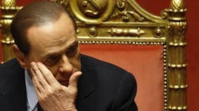 Le président du Conseil italien, Silvio Berlusconi, a été mis en examen dans le cadre de l'affaire "AnnoZero", du nom d'une émission politique qu'il aurait tenté de faire supprimer, a-t-on appris mardi de sources judiciaires. /Photo d'archives/REUTERS/Max
