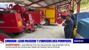 Embrun: la collection d'une famille passionnée par l'univers des pompiers