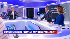 L’édito de Matthieu Croissandeau : Constitution, Le Pen veut zapper le Parlement - 13/04