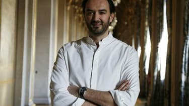 Cyril Lignac en janvier 2016, à l'Hôtel de Ville de Paris