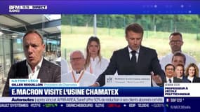 Ils font l’éco : E. Macron visite l'usine Chamatex – 13/06