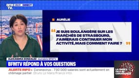 Je suis boulangère sur un marché, comment puis-je continuer mon activité ? BFMTV répond à vos questions