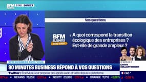 BFM Business avec vous : À quoi correspond la transition écologique des entreprises ? - 10/05