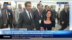 Nicolas Sarkozy dévoile son "plan sécurité" - 03/11