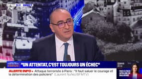 Attaque à Paris: "Dès aujourd'hui, on a renforcé la présence" des forces de l'ordre autour des lieux du drame, affirme Laurent Nuñez