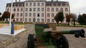 Le 1er régiment d'infanterie de Marine, à Châlons-en-Champagne, qui va être dissous en 2015.