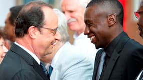 François Hollande et Blaise Matuidi