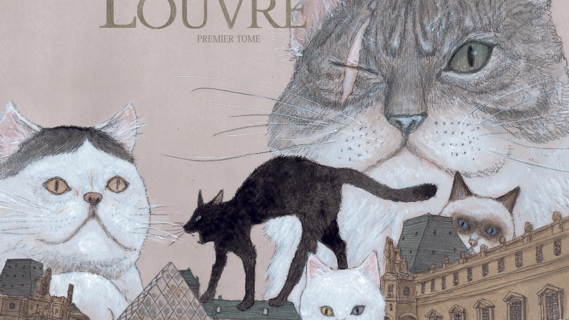 Couverture des Chats du Louvre Couverture des Chats du Louvre