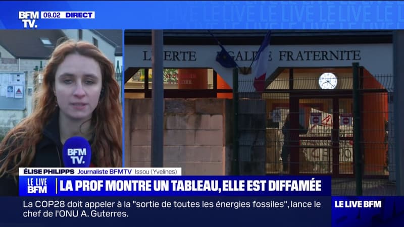 Yvelines: des enseignants en grève en soutien à une professeure diffamée pour avoir montré une oeuvre représentant cinq femmes nues