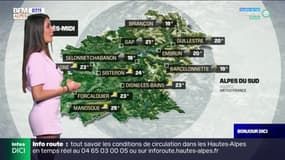 Météo Alpes du Sud: du soleil avant une dégradation progressive, entre 18°C et 25°C l'après-midi