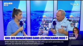 Var: le directeur départemental du SDIS 83, évoque les risques d'inondation dans le département