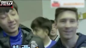 La surprenante réaction d’un fan du Real lorsqu’il rencontre Messi