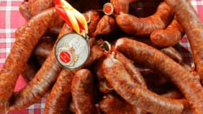 Les producteurs de saucisse de Montbéliard fêtent en 2013, l’obtention d’une Indication Géographique Protégée.