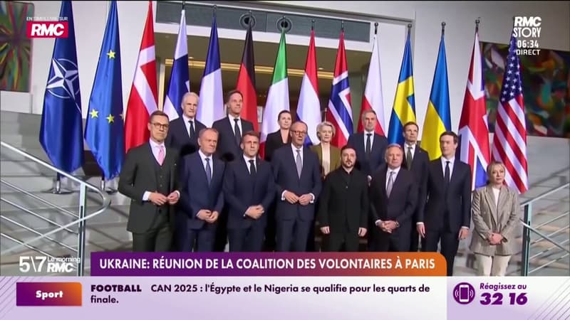 Ukraine : Réunion de la coalition des volontaires à Paris
