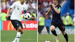 Raphaël Varane et Luka Modric