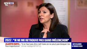 Anne Hidalgo: "Jean-Luc Mélenchon a des ambiguïtés avec le cadre républicain" 