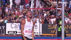EXCLU : Le 3e saut de dingue de Kevin Mayer à 2,05m sur le concours de la hauteur !
