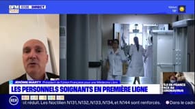 Coronavirus: "Nous n'avons aucun chiffre sur le nombre de soignants contaminés, et ont demande ces chiffres", affirme Jérôme Marty, président de l'Union française pour une médecine libre