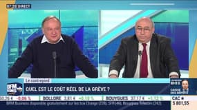 Le contre-pied : Quel est le coût de la grève ? - Jean-Marc Daniel et Emmanuel Lechypre - 06/12