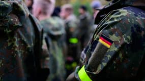 Des jeunes visitent un centre de la Bundeswehr à Münster, en Basse-Saxe, le 29 octobre 2025 (illustration)