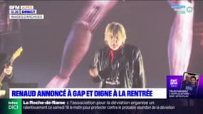 Renaud annonce deux concerts à Gap et à Digne-les-Bains