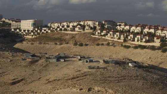 Colonies israëliennes de Maale Adumim, près de Jerusalem