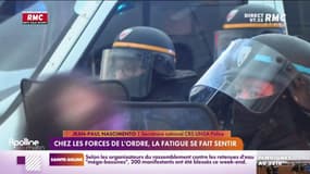 Chez les forces de l'ordre, la fatigue se fait sentir 