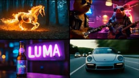 Des vidéos générées grâce à Dream Machine, l'IA de Luma Labs