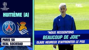 PSG - Real Sociedad : Olabe, directeur sportif de la Real "impatient" avant les huitièmes de finale