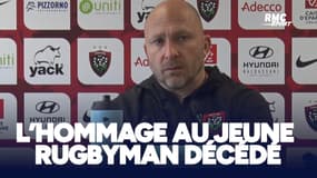 RC Toulon : "Très dur toute la semaine" l'hommage de Mignoni au jeune rugbyman varois décédé
