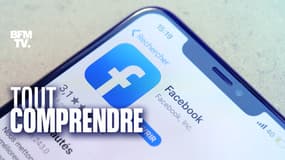 Le logo de l'application Facebook