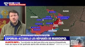 Ukraine: "70.000 habitants de Marioupol sont passés" par Zaporijia, selon le gouverneur de la région