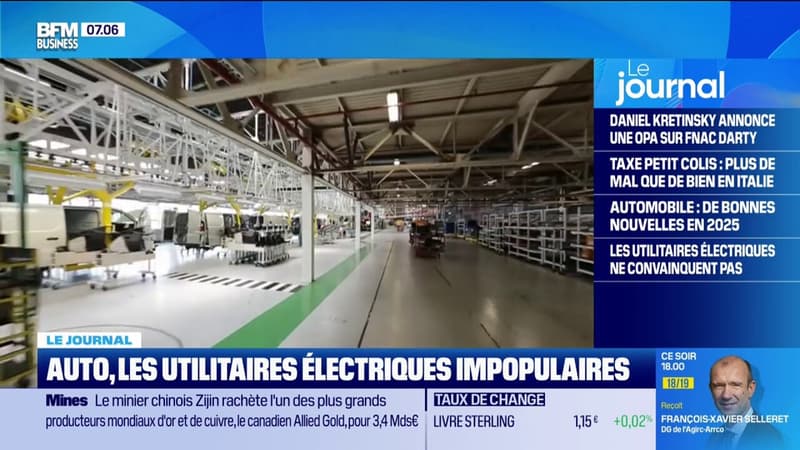 Auto : les utilitaires électriques impopulaires