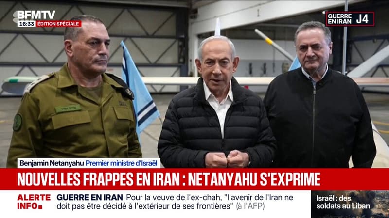 Guerre au Moyen-Orient: le Premier ministre israélien Benjamin Netanyahu assure qu'Israël "continuera à frapper avec puissance en Iran"