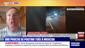 Une proche de Poutine tuée à Moscou: "Ça peut avoir des répercussions, certains ont même évoqué des frappes sur Kiev", analyse Patrick Martin-Genier, enseignant à l'INALCO