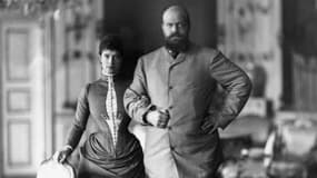  Maria Feodorovna et le tsar Alexandre III de Russie - Palace Fredensborg - Copenhague - 1893 