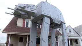 Pour Halloween, cette famille a construit un véhicule géant de Star Wars