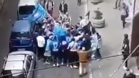 Les fans de la Juve et du Napoli réunis