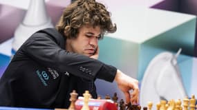 Magnus Carlsen en janvier 2023