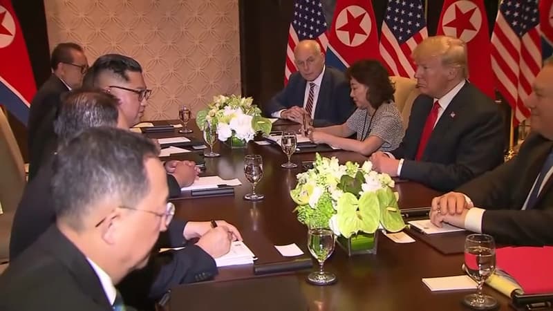 Donald Trump et Kim Jong-un
