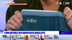 Les nouveaux maillots de l'Olympique de Marseille dévoilés