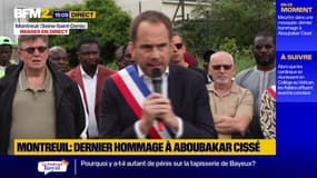  "Nous avons perdu un frère": le maire de Montreuil s'exprime lors d'un hommage à Aboubakar Cissé