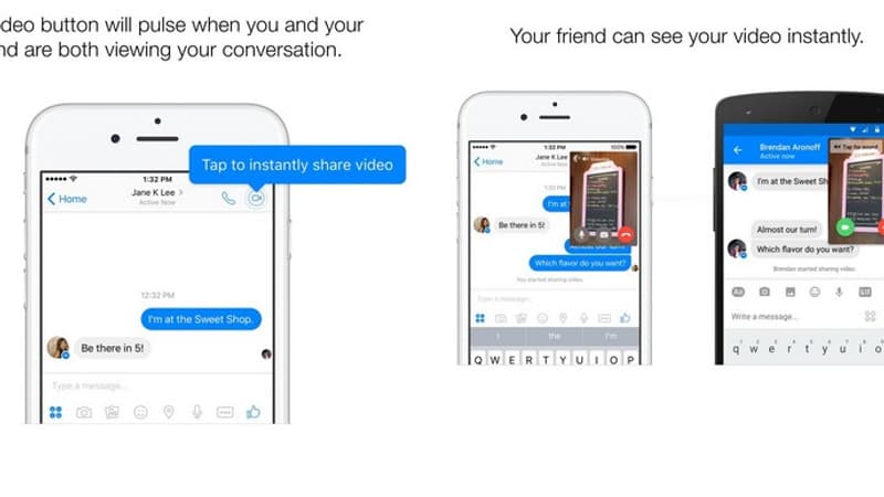 Facebook Messenger Instant Video