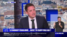 Le budget équilibré... avec sept heures supplémentaires par an ? - 19/01