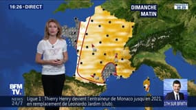 La météo pour ce dimanche 14 octobre 2018