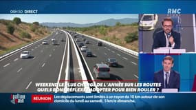 Week-end le plus chargé de l’année sur les routes : Christophe Boutin, Délégué général de l’Association des sociétés françaises d’autoroutes vous donne les bons réflexes sur RMC