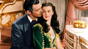 Clark Gable et Vivien Leigh dans "Autant en emporte le vent"